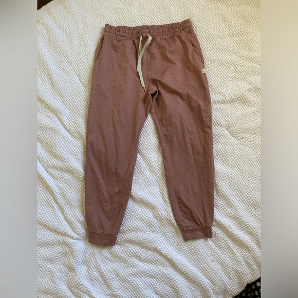 Vuori Pants - Vuori Performance Joggers Womens Small Tamarind Heather VW303 DreamKnit
